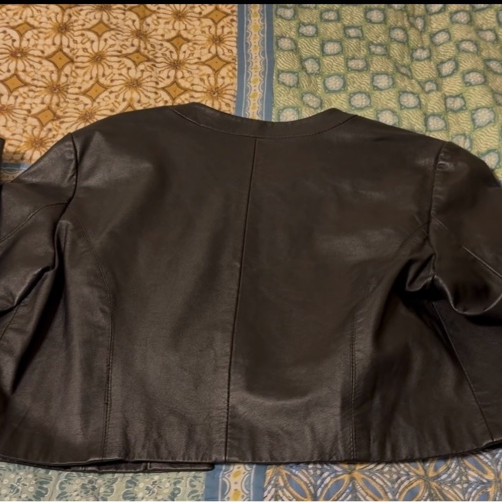 Spenser Jeremy 100% Lamb leather blk jacket, 12, NWOT. - Picture 11 of 11